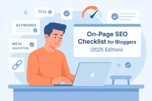 On-Page SEO Checklist for Bloggers