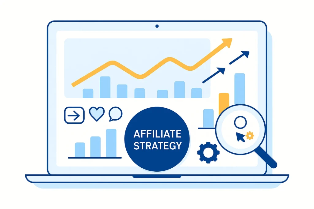 Tracking and optimizing social media for affiliate marketing using analytics and performance insights