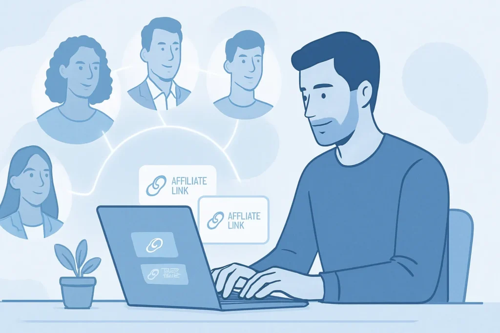 Affiliate marketing guide showing how building audience trust leads to ethical and successful affiliate marketing