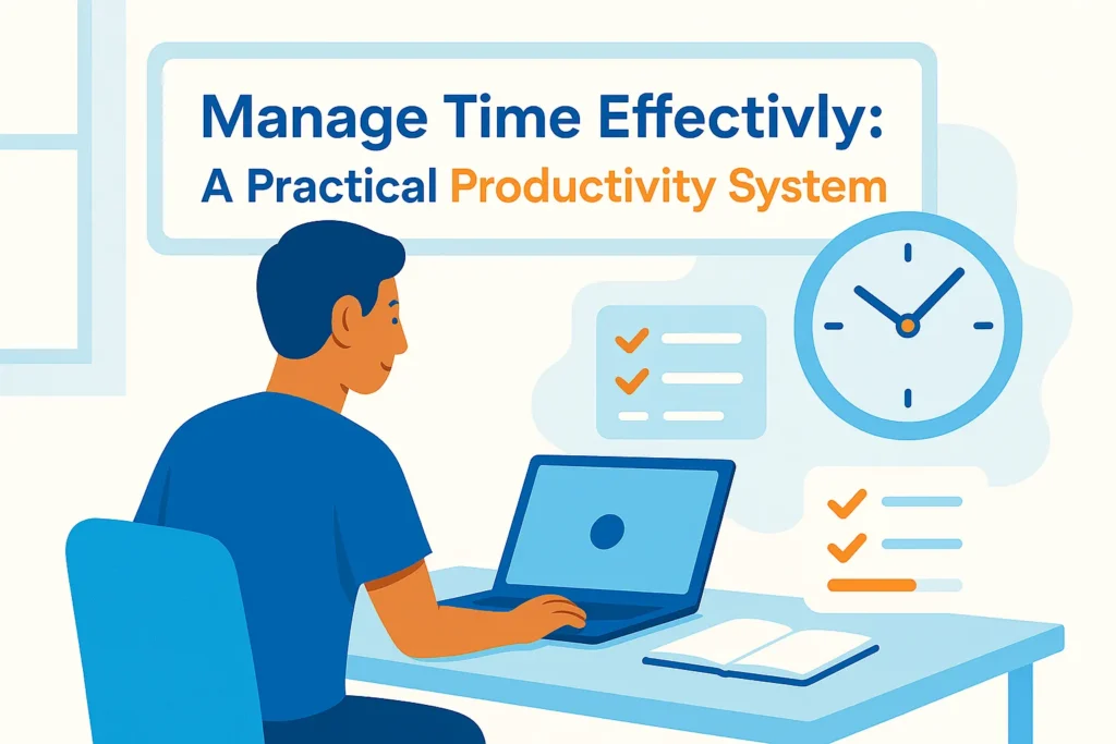 Manage Time Effectivly: A Practical Productivity System