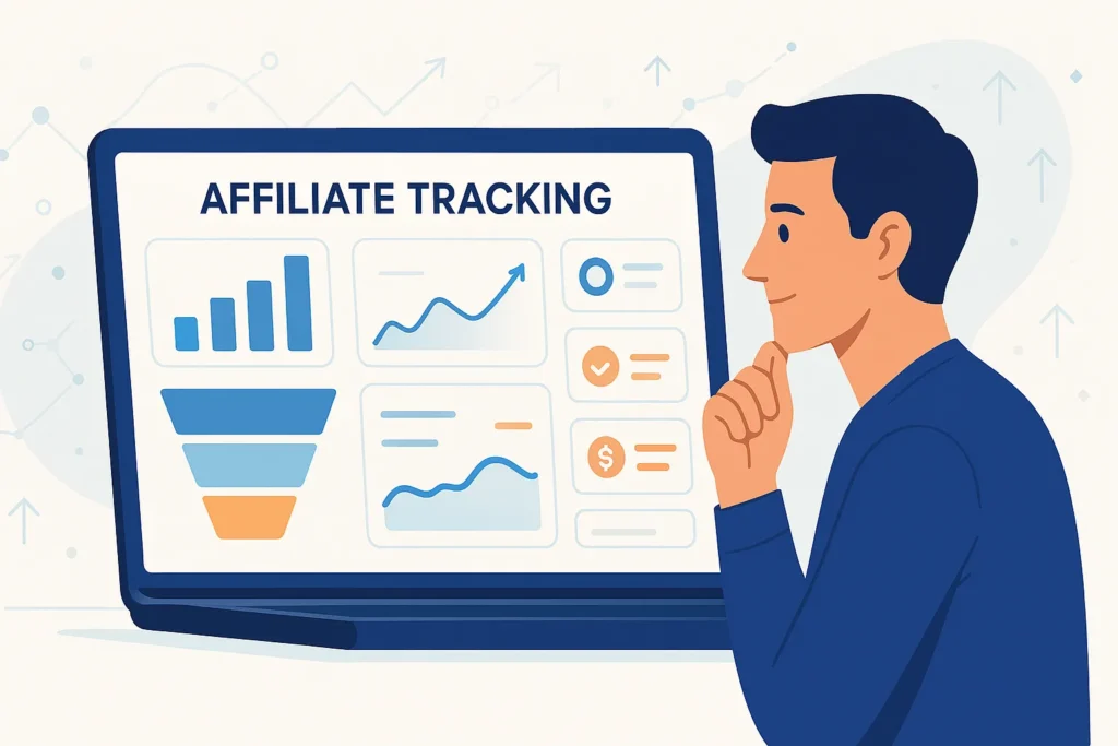 Affiliate marketing networks tracking conversions and performance analytics