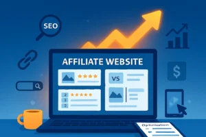 SEO growth strategy for affiliate marketing websites with traffic and revenue increase